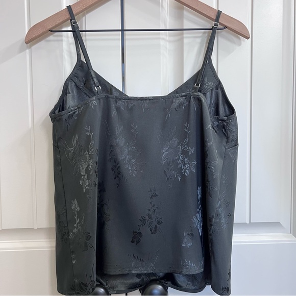 Lovestitch Womens Jane Floral Jacquard Cami in Black, Size S - Picture 6 of 6